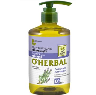 O'Herbal relaksujący żel pod prysznic z ekstraktem z lawendy (750 ml)