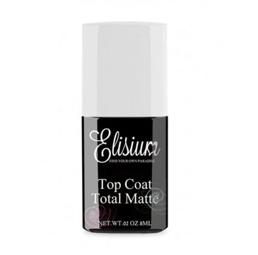 Elisium Top Coat Total Matte matowy top do lakierów hybrydowych (9 g)