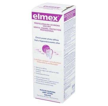 Elmex Profesjonalna Ochrona Szkliwa płyn do płukania jamy ustnej  400 ml