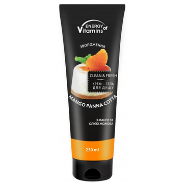 Energy Of Vitamins krem-żel pod prysznic Mango Panna Cotta (230 ml)