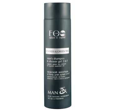 EO Laboratorie Man 2w1 szampon i żel pod prysznic Cypress & Green Tea (250 ml)