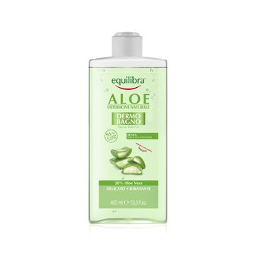 Equilibra Aloe Dermo-Bath Gel aloesowy żel do kąpieli nawilżający (400 ml)