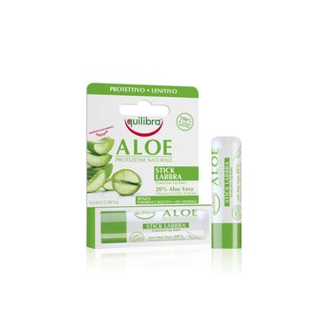 Equilibra Aloe Protective Lip Balm aloesowy sztyft do ust (5.5 ml)