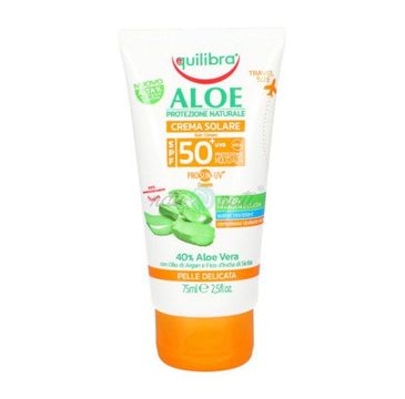 Equilibra Aloesowy krem przeciwsłoneczny SPF 50 (75 ml)