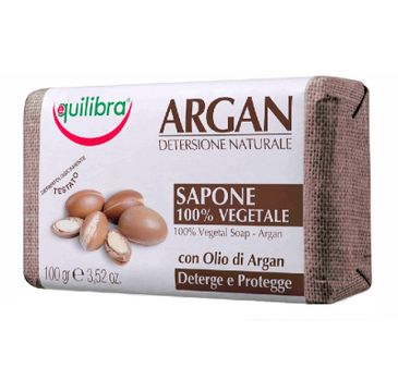 Equilibra Argan 100% Vegetal Soap mydło arganowe (100 g)