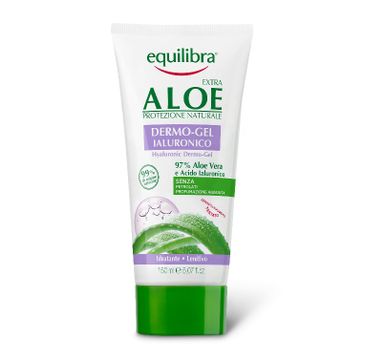 Equilibra Extra Aloe Dermo-Gel aloesowy dermo żel z kwasem hialuronowym (150 ml)