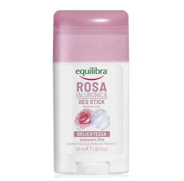 Equilibra Rosa rÃ³Å¼any dezodorant w sztyfcie z kwasem hialuronowym 50ml