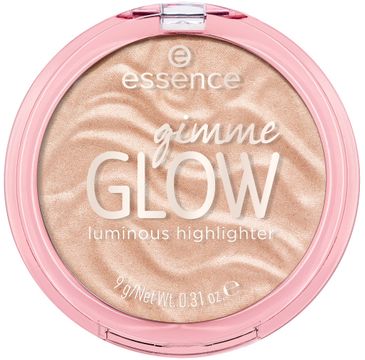 Essence Gimme Glow Luminous Highlighter rozświetlacz do twarzy 10 Glowy Champagne 9g