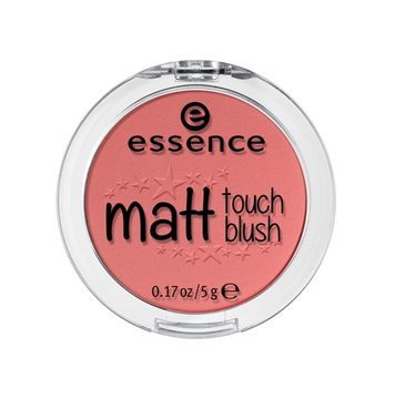Essence Matt Touch Blush róż do policzków matowy 10 Peach Me Up 5g