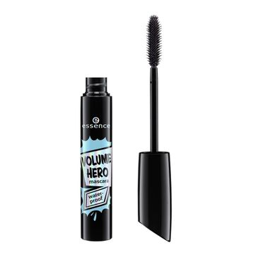 Essence Volume Hero Waterproof Mascara wodoodporny tusz do rzęs Black (7 ml)