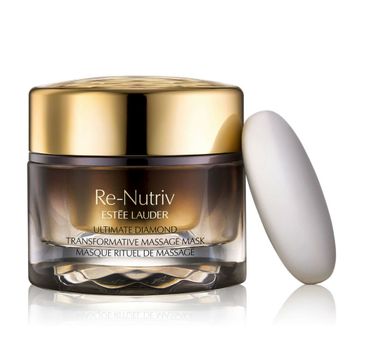 Estee Lauder Re-Nutriv Ultimate Diamond Transformative Thermal Ritual - maska kremowa i kamień do masażu (50 ml)