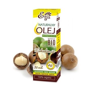 Etja olej makadamia naturalny bio (50 ml)