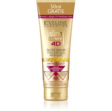 Eveline 4D Slim Extreme – złote serum do ciała antycellulitowe (250 ml)