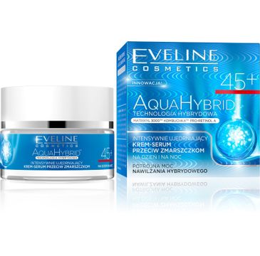 Eveline Aqua Hybrid – przeciwzmarszczkowy krem do twarzy 45+ na dzień i noc (50 ml)