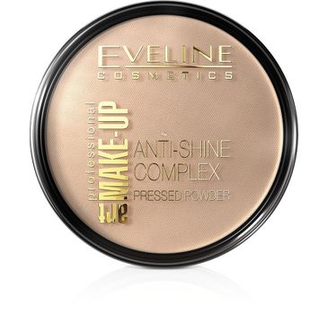 Eveline Art Professional Make-up – puder prasowany do twarzy Medium Beige (14 g)