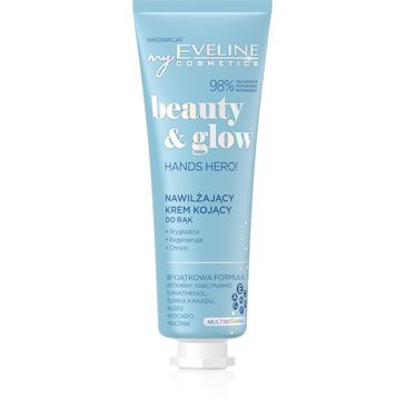 Eveline Beauty & Glow nawilżający krem kojący do rąk (50 ml)