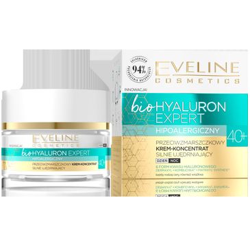 Eveline Bio Hyaluron Expert Przeciwzmarszczkowy krem-koncentrat silnie ujędrniający 40+ (50 ml)