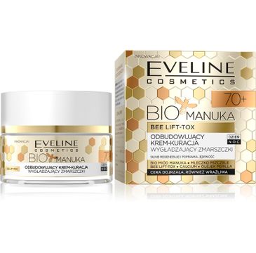 Eveline Bio Manuka – krem odbudowujący i wygładzający zmarszczki 70+ (50 ml)