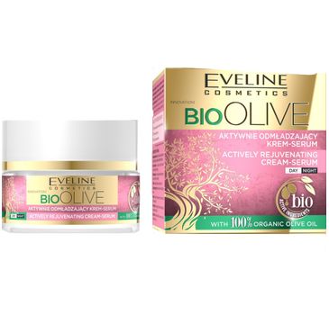 Eveline Bio Olive aktywnie odmładzający krem-serum (50 ml)