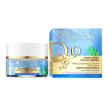 Eveline Bio Q10 przeciwzmarszczkowy półtłusty krem-koncentrat na dzień i noc (50 ml)