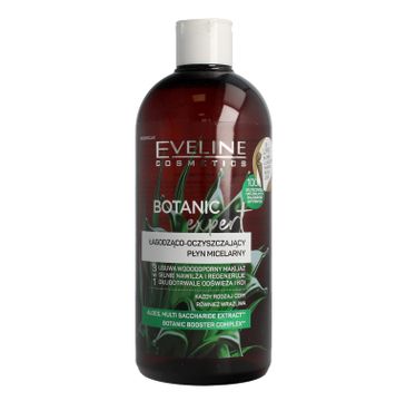 Eveline Botanic Expert – płyn micelarny łagodząco-oczyszczający 3w1 (400 ml)