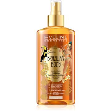 Eveline Brazilian Body – luksusowa mgiełka samoopalająca do twarzy i ciała 5w1 (150 ml)