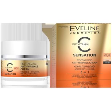 Eveline C Sensation rewitalizujący krem przeciwzmarszczkowy 40+ (50 ml)