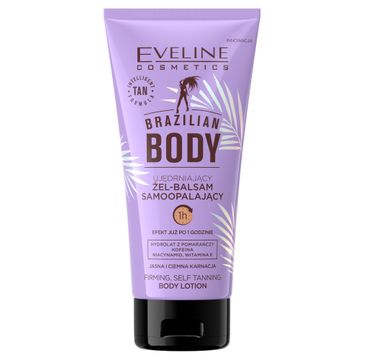 Eveline Cosmetics Brazilian Body ujędrniający żel-balsam samoopalający (150 ml)