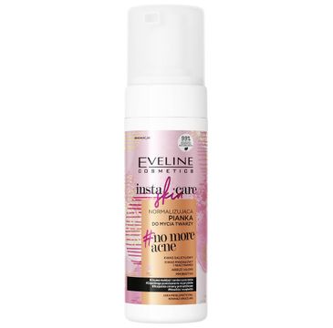 Eveline Cosmetics Insta Skin Care normalizująca pianka do mycia twarzy do cery problematycznej i wrażliwej (150 ml)