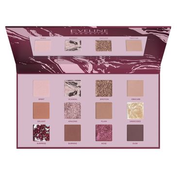 Eveline Cosmetics Shocking Nudes Eyeshadow Palette paleta 12 cieni do powiek (9.6 g)