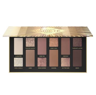 Eveline Cosmetics Variete Eyeshadow Palette paleta 12 cieni do powiek Timeless Bronze Edition (9.5 g)