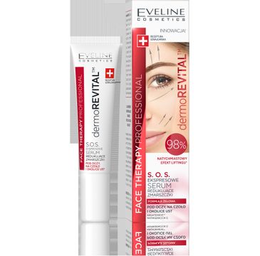 Eveline Dermorevital Serum (Face Therapy Professional S.O.S. ekspresowe serum redukujące zmarszczki 15 ml)