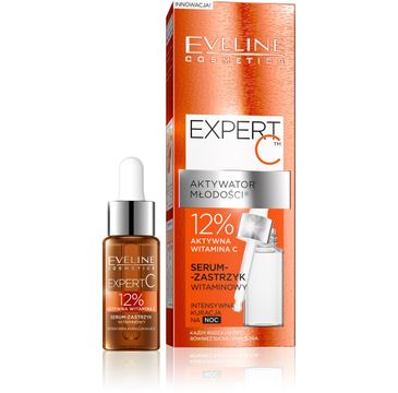 Eveline Expert C – serum-zastrzyk witaminowy na noc (18 ml)