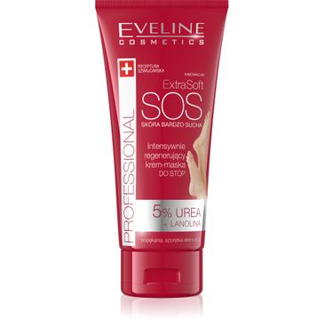 Eveline Extra Soft SOS – intensywnie regenerujący krem-maska do stóp (100 ml)