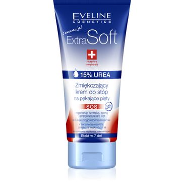 Eveline Extra Soft SOS – zmiękczający krem do stóp na pękające pięty (100 ml)