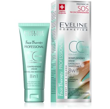 Eveline Face Therapy SOS krem CC 8w1 (na zaczerwienienia wzmacniający 30 ml)