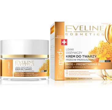 Eveline Facemed+ – odżywczy krem do twarzy przeciw przesuszaniu (50 ml)