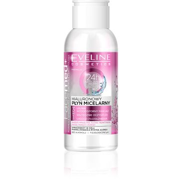 Eveline Facemed+ hialuronowy płyn micelarny 3w1 cera bardzo wrażliwa i sucha (100 ml)