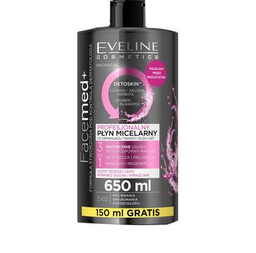 Eveline Facemed+ (profesjonalny płyn micelarny 650 ml)
