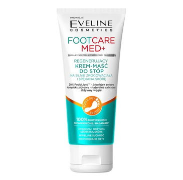 Eveline Cosmetics Foot Care Med+ regenerujący krem-maść do stóp (100 ml)