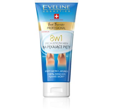 Eveline Foot Therapy Professional – krem na pękające pięty 8w1 (100 ml)