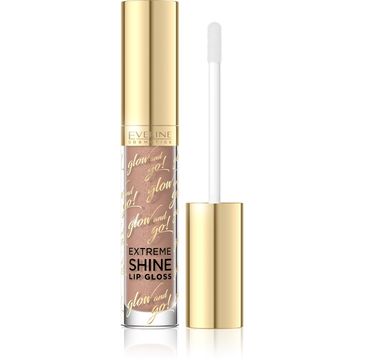 Eveline Glow and Go! – błyszczyk do ust Extreme Shine nr 06 Baby Nude (4.5 ml)