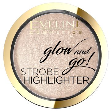 Eveline Glow & Go! – rozświetlacz wypiekany nr 01 Champagne  (8.5g)