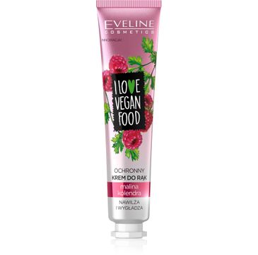 Eveline I Love Vegan Food (krem ochronny do rąk Malina i Kolendra 50 ml)