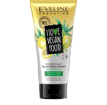 Eveline I Love Vegan Food - żel do mycia twarzy (150 ml)