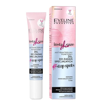 Eveline Cosmetics Insta Skin Care żel antybakteryjny punktowy (20 ml)
