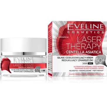Eveline Laser Therapy (Centella Asiatica krem 50+ dzień i noc 50 ml)