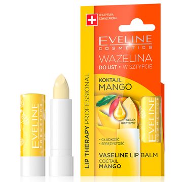 Eveline Lip Therapy (wazelina do ust w sztyfcie Koktajl Mango 3,8 g)