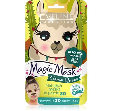Eveline Magic Mask Llama Queen (matująca maska w płacie 1 szt.)