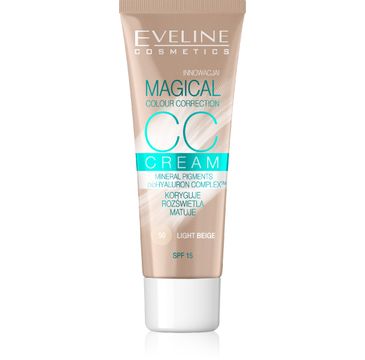 Eveline Magical CC Cream – fluid do twarzy nr 50 Jasny Beż (30 ml)